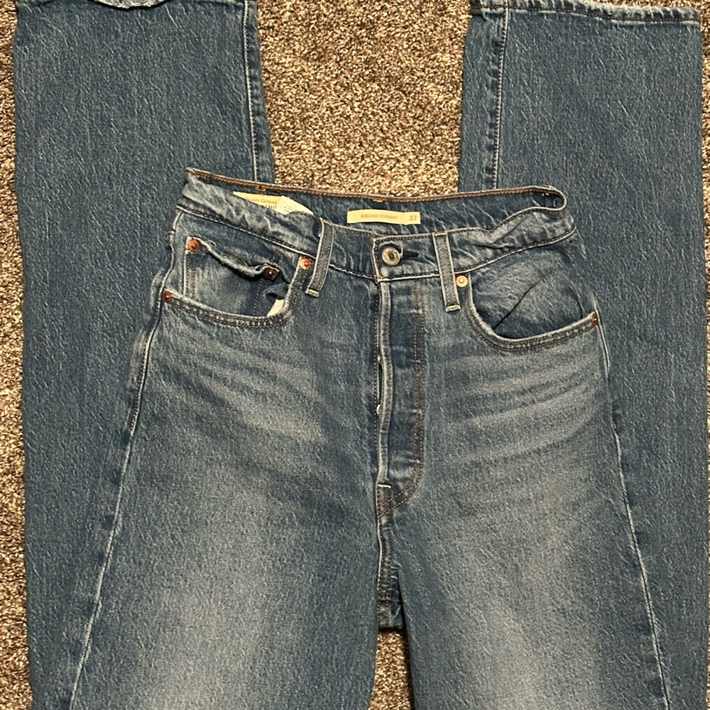 Levi's Ribcage Straight jeans